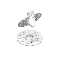 Etanco Rondelle Isolants Souples Rigides Polypropylène 60 Mm Boîte 100