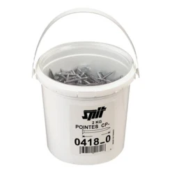 SPIT Paslode Pointe Béton à Tête Plate Spit CP En Acier Galvanisé - Longueur 60 Mm -NORTH WAYS Boutique 144391 180456 1