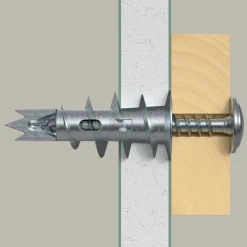 Fischer Cheville Métallique GKM-S Pour Plaques De Plâtre - Avec Vis Tête Bombée - 4,5 X 50 Mm - Boîte De 30 6 Fischer Cheville Métallique GKM-S Pour Plaques De Plâtre - Avec Vis Tête Bombée - 4,5 X 50 Mm - Boîte De 30 -NORTH WAYS Boutique 2 16