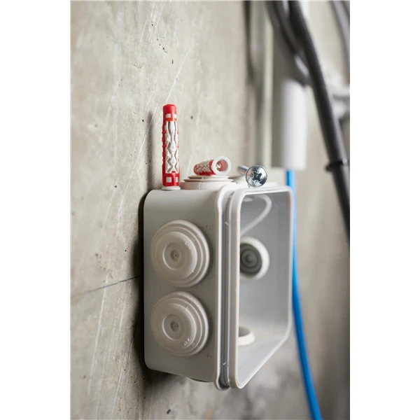 SPIT Paslode Cheville Bi-matière Universelle Avec Vis Tête Plate - Colortech - 6 X 35 Mm - 250 Pièces 4 SPIT Paslode Cheville Bi-matière Universelle Avec Vis Tête Plate - Colortech - 6 X 35 Mm - 250 Pièces – Image 2