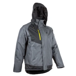 Parka De Travail Avec Doublure Polaire - Yuzu Anthracite Et Noir - Coverguard - Taille L