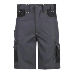 Bermuda Multipoches North Ways Hugues Gris Et Noir - T40