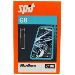 SPIT Paslode Cheville Métallique à Expansion Spit G8 - Ø 8 X 43 Mm - Boîte De 100 10 SPIT Paslode Cheville Métallique à Expansion Spit G8 - Ø 8 X 43 Mm - Boîte De 100 -NORTH WAYS Boutique anchor g8 spit img ppp 01