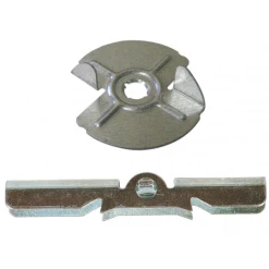 I.N.G. Fixations Bascule Et Rondelle Rapid M6 Pour Matériaux Creux - 20 Kg Max