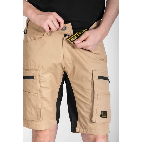 Bermuda Travail Multipoches Mobisho Rica Lewis Workwear Beige T40 7 Bermuda Travail Multipoches Mobisho Rica Lewis Workwear Beige T40 – Image 5