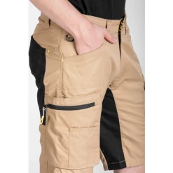 Bermuda Travail Multipoches Mobisho Rica Lewis Workwear Beige T42