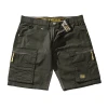 Bermuda Travail Multipoches Mobisho Rica Lewis Workwear Kaki T40 -NORTH WAYS Boutique bermuda travail multipoches mobisho rica lewis workwear taille elastique kaki 1