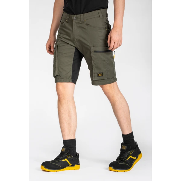 Bermuda Travail Multipoches Mobisho Rica Lewis Workwear Kaki T42 8 Bermuda Travail Multipoches Mobisho Rica Lewis Workwear Kaki T42 – Image 6