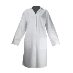 Blouse Blanche Pour Femme Manches Longues à Pressions - PBV - Taille 0 -NORTH WAYS Boutique blouse manche longues press