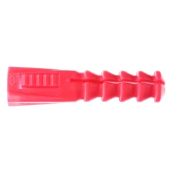 Ram Cheville Multi-matériaux Sanitaires 8 Mm - Polyéthylène Rouge X100