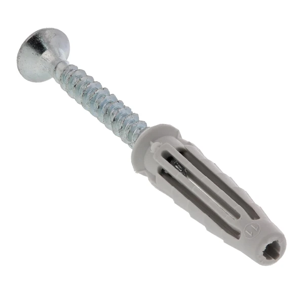 SPIT Paslode Cheville Nylon Pro6 Spit Vis Matériaux Pleins Et Creux 8 X 40 Mm X50 4 SPIT Paslode Cheville Nylon Pro6 Spit Vis Matériaux Pleins Et Creux 8 X 40 Mm X50 – Image 2