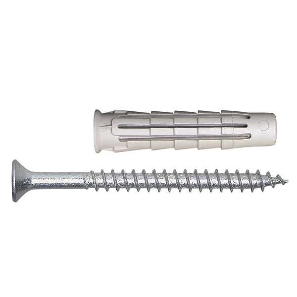 SPIT Paslode Cheville Nylon Pro6 Spit Vis Matériaux Pleins Et Creux 8 X 40 Mm X50 8 SPIT Paslode Cheville Nylon Pro6 Spit Vis Matériaux Pleins Et Creux 8 X 40 Mm X50 – Image 6
