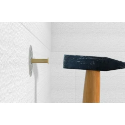 Fischer Cheville à Frapper Isolant Clou Plastique Renforcé 188 Mm Ø 8 Mm X100 -NORTH WAYS Boutique cheville pour isolant premontee avec clou diametre 8 mm sachet de 100 installation 2