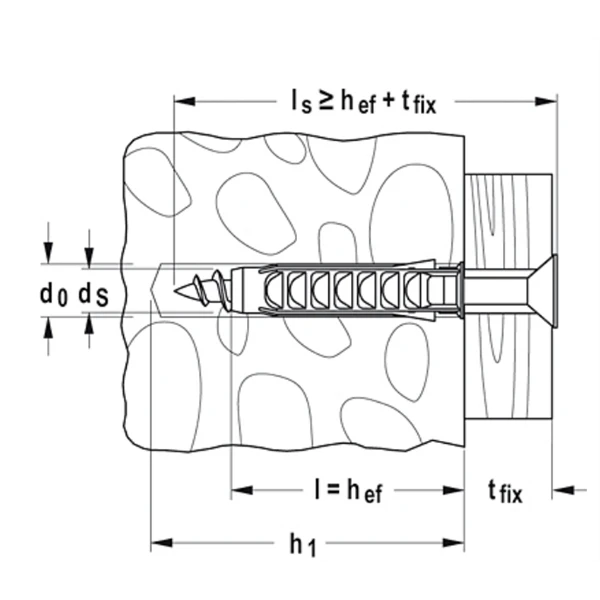 Cheville Nylon à Expansion Fischer SX 08 X 40 Mm Seau De 1200 507904 5 Cheville Nylon à Expansion Fischer SX 08 X 40 Mm Seau De 1200 507904 – Image 3