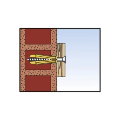 Cheville Nylon Multi-usages Fischer Diamètre 10mm -NORTH WAYS Boutique chevillepc10 fixation