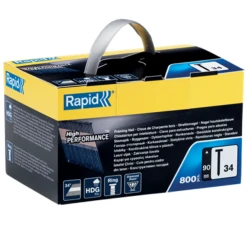 Clou N°34 Rapid HDG - Tête En D - Longueur 90 Mm - Boîte De 800 -NORTH WAYS Boutique clou34 90