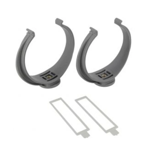 Collier Lyre Nicoll Avec Attache De Sécurité - Diamètre 32 Mm - Polypropylène Gris - Sachet De 5 3 Collier Lyre Nicoll Avec Attache De Sécurité - Diamètre 32 Mm - Polypropylène Gris - Sachet De 5