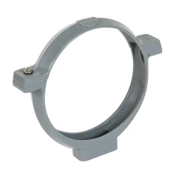 Collier à Bride Pour Fixation Canalisation PVC - Nicoll - Diamètre 80 Mm - Lot De 2