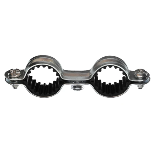 Ram Collier Fixation Double Isophonique Acier Zingué Diamètre 16mm Sachet 5 3 Ram Collier Fixation Double Isophonique Acier Zingué Diamètre 16mm Sachet 5