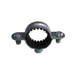 I.N.G. Fixations Collier Isophonique Simple Tuyauteries Ă16 Mm Acier ZinguĂ© Blanc X20