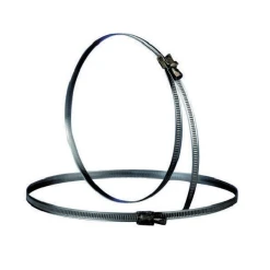 Autogyre Colliers Universels Gaines Souples 60 Mm à 215 Mm - Acier - Lot De 2