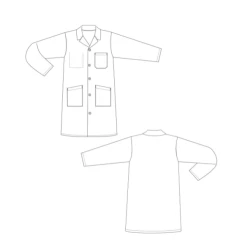 Blouse Homme à Manches Longues En Coton Bleu Bugatti à Boutons - PBV - Taille 4