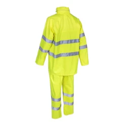 Ensemble Pluie Jaune Haute Visibilité Kawa Classe 3 Coverguard Taille L