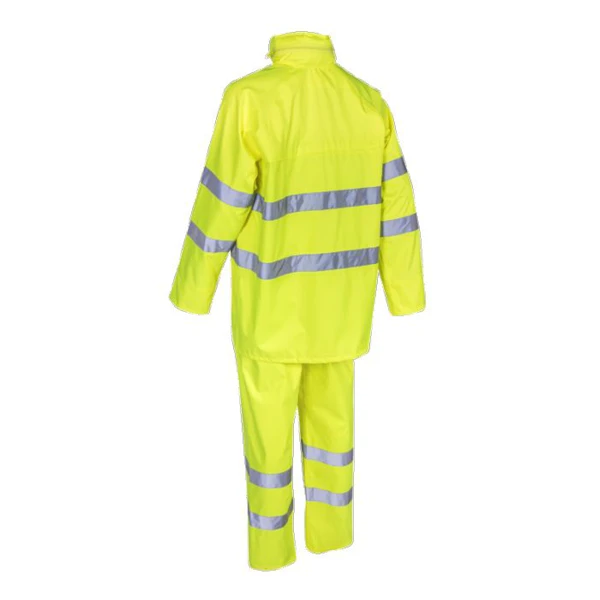 Ensemble Pluie Jaune Haute Visibilité Kawa Classe 3 Coverguard Taille M 3 Ensemble Pluie Jaune Haute Visibilité Kawa Classe 3 Coverguard Taille M