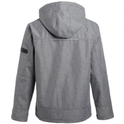 NORTH WAYS Veste Softshell Imperméable à Capuche Flores Gris Chiné L 1133 GRIS L -NORTH WAYS Boutique flores