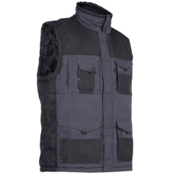 Gilet Sans Manche Ali North Ways Déperlant 8 Poches Gris Noir Taille L -NORTH WAYS Boutique gilet