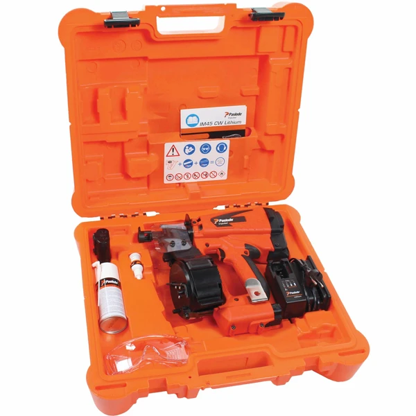 SPIT Paslode Cloueur Autonome Gaz à Rouleau Paslode IM45 CW Lithium Bardeau Bitumé 3 SPIT Paslode Cloueur Autonome Gaz à Rouleau Paslode IM45 CW Lithium Bardeau Bitumé