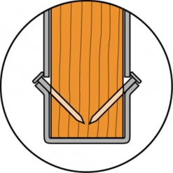 Pointe Annelée électrozinguée CNA 4 X 35 Mm Simpson Strong-Tie CNA4,0X35 -NORTH WAYS Boutique imageproduct315376 1