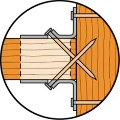 Pointe Annelée électrozinguée CNA 4 X 35 Mm Simpson Strong-Tie CNA4,0X35 -NORTH WAYS Boutique imageproduct315376 2