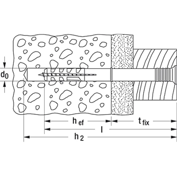 Cheville à Frapper N-P Inox A2 Collerette Plate M06X40 Fischer 050369 5 Cheville à Frapper N-P Inox A2 Collerette Plate M06X40 Fischer 050369 – Image 3