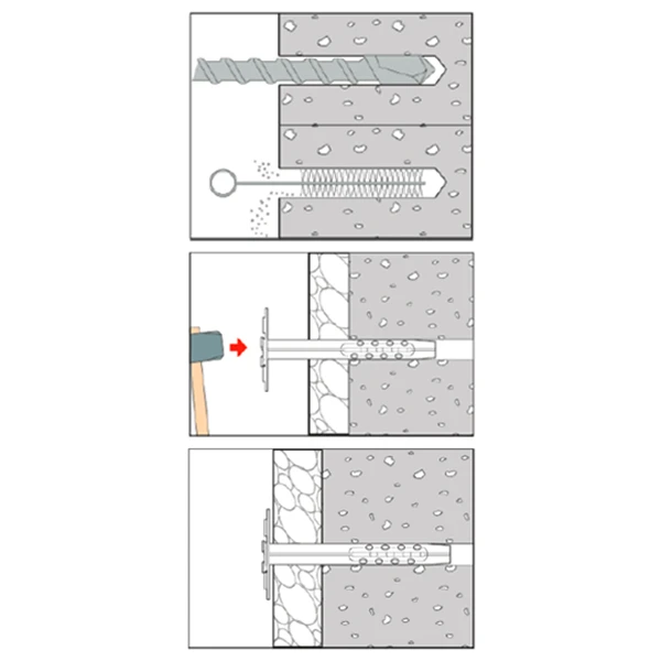 Etanco Cheville Frapper L80 Mm Isolant Souple Rigide épaisseur 30mm X250 4 Etanco Cheville Frapper L80 Mm Isolant Souple Rigide épaisseur 30mm X250 – Image 2
