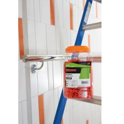 SPIT Paslode Cheville Nylon Haute Résistance à Collerette 08 X 40 Mm - Bidon De 300 -NORTH WAYS Boutique nyl