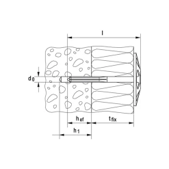 Cheville Fischer Pour Isolant DHK 100 Longueur 125 Mm 80940 7 Cheville Fischer Pour Isolant DHK 100 Longueur 125 Mm 80940 -NORTH WAYS Boutique p172416 pic1
