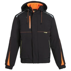 NORTH WAYS Veste Respirante Waterproof Morane Noir Et Orange Taille M North Way -NORTH WAYS Boutique p224946b