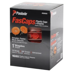 SPIT Paslode Agrafe Galvanisée De 25 Mm Avec Capsule Spit Pour Membrane D'étanchéité