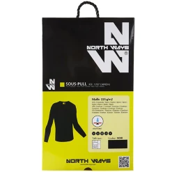 Tee Shirt Manches Longues North Ways Caproni Noir Taille M / L 1707 -NORTH WAYS Boutique p251071f 1