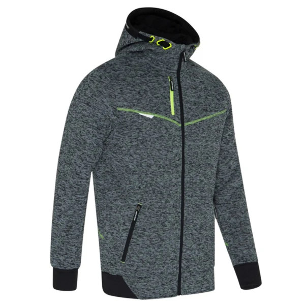 Gilet Travail Capuche Botta North Ways Gris Chiné Jaune Fluo Taille XL 7 Gilet Travail Capuche Botta North Ways Gris Chiné Jaune Fluo Taille XL – Image 5