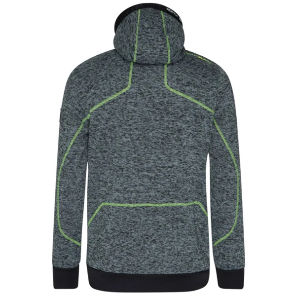 Gilet Travail Capuche Botta North Ways Gris Chiné Jaune Fluo Taille XL 4 Gilet Travail Capuche Botta North Ways Gris Chiné Jaune Fluo Taille XL – Image 2