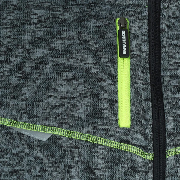 Gilet Travail Capuche Botta North Ways Gris Chiné Jaune Fluo Taille XL 5 Gilet Travail Capuche Botta North Ways Gris Chiné Jaune Fluo Taille XL – Image 3