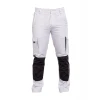 PBV Pantalon De Travail Spécial Peintre - Unisexe - Blanc/gris - Taille 42 -NORTH WAYS Boutique pantalon pg bob blanc1 1