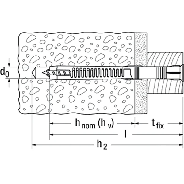 Cheville Pour Ossatures Et Cadres Fischer FUR-T M8X120 70112 6 Cheville Pour Ossatures Et Cadres Fischer FUR-T M8X120 70112 – Image 4