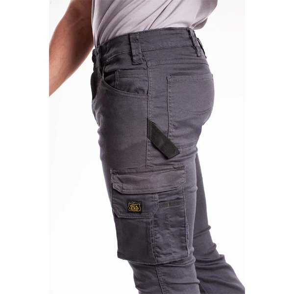 Rica Lewis Workwear Jean De Travail Rica Lewis Stretch Multi-poches Ardoise - Taille 46 8 Rica Lewis Workwear Jean De Travail Rica Lewis Stretch Multi-poches Ardoise - Taille 46 – Image 6