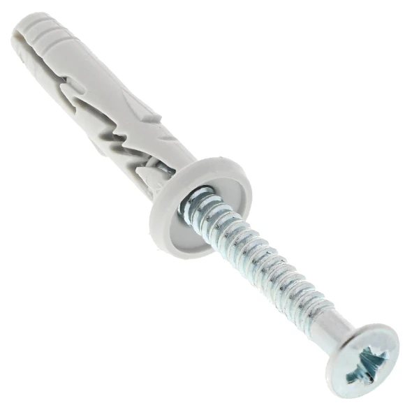 SPIT Paslode Cheville Nylon à Frapper Spit Hit-M P Avec Vis Zinguée - 6 X 30 Mm 4 SPIT Paslode Cheville Nylon à Frapper Spit Hit-M P Avec Vis Zinguée - 6 X 30 Mm – Image 2