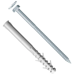 Cheville Rallongée SHR Fischer - Ossatures Et Cadres - Vis TH Acier électrozingué - M12 X 130 - Boîte De 2596906 -NORTH WAYS Boutique sans titre 1 47