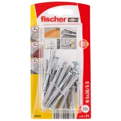 Cheville à Frapper NS Fischer - Clou Acier électrozingué - 5 X 30 Mm - Boîte De 20 45476 13 Cheville à Frapper NS Fischer - Clou Acier électrozingué - 5 X 30 Mm - Boîte De 20 45476 -NORTH WAYS Boutique sans titre 1 50