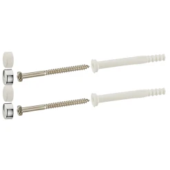 Fixations Pour WC à Tirefonds Tête Hexagonale Avec Chevilles Cuvettes - Noyon Et Thiebault